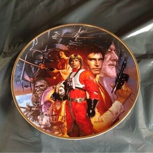 Star Wars Collector Plate 0209 B